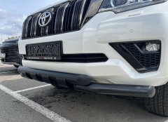 Тюнинг внедорожника Защита переднего бампера Toyota Land Cruiser Prado 150 2014