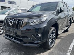 Тюнинг внедорожника Защита переднего бампера Toyota Land Cruiser Prado 150 2014