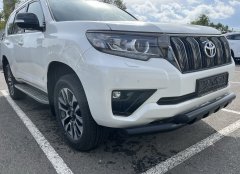 Тюнинг внедорожника Защита переднего бампера Toyota Land Cruiser Prado 150 2014