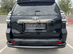Тюнинг внедорожника Защита заднего бампера Toyota Land Cruiser Prado 150 Style 2019