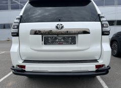 Тюнинг внедорожника Защита заднего бампера Toyota Land Cruiser Prado 150 Style 2019