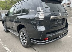 Тюнинг внедорожника Защита заднего бампера Toyota Land Cruiser Prado 150 Style 2019