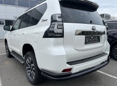 Тюнинг внедорожника Защита заднего бампера Toyota Land Cruiser Prado 150 Style 2019
