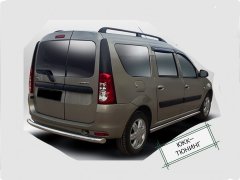 Тюнинг внедорожника Защита заднего бампера LADA Largus Cross 2021