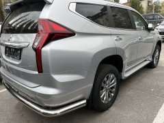 Тюнинг внедорожника Защита заднего бампера Mitsubishi Pajero Sport 2021