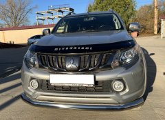 Тюнинг внедорожника Защита переднего бампера Mitsubishi L200 2015