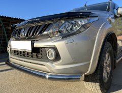 Тюнинг внедорожника Защита переднего бампера Mitsubishi L200 2015