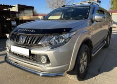 Тюнинг внедорожника Защита переднего бампера Mitsubishi L200 2015