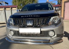 Тюнинг внедорожника Защита переднего бампера Mitsubishi L200 2015