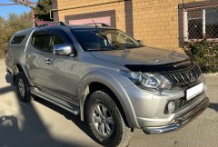 Тюнинг внедорожника Защита переднего бампера Mitsubishi L200 2015
