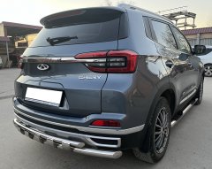 Тюнинг внедорожника Защита заднего бампера Chery Tiggo 4 2019 Рестайлинг