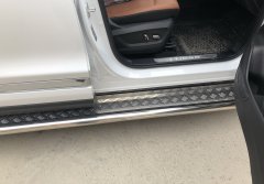 Тюнинг внедорожника Пороги с накладным листом Chery Tiggo 8 Pro Max 2022, Tiggo 8 Pro Max Рестайлинг 2024