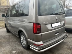 Тюнинг внедорожника Защита заднего бампера Volkswagen T-6.1 2020