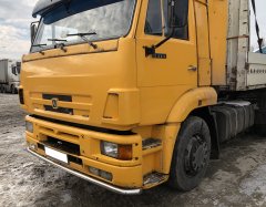 Тюнинг внедорожника Защита переднего бампера KAMAZ 5460 2010