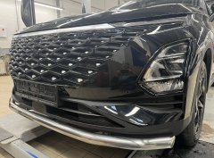 Тюнинг внедорожника Защита переднего бампера Chery Omoda C5 2022
