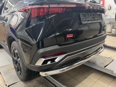 Тюнинг внедорожника Защита заднего бампера Chery Omoda C5 2022