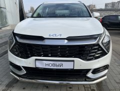 Тюнинг внедорожника Защита переднего бампера KIA Sportage 2022 комплектация GT-Line (кроме комплектации Style и X-Line)