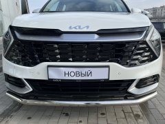 Тюнинг внедорожника Защита переднего бампера KIA Sportage 2022 комплектация GT-Line (кроме комплектации Style и X-Line)
