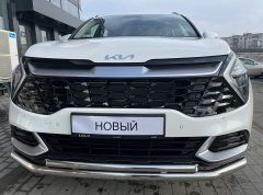 Тюнинг внедорожника Защита переднего бампера KIA Sportage 2022 комплектация GT-Line (кроме комплектации Style и X-Line)