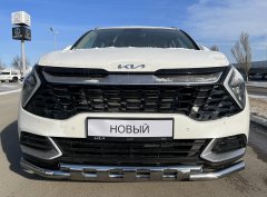 Тюнинг внедорожника Защита переднего бампера KIA Sportage 2022 комплектация GT-Line (кроме комплектации Style и X-Line)