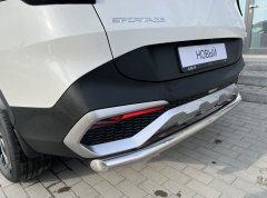 Тюнинг внедорожника Защита заднего бампера KIA Sportage 2022 комплектация GT-Line (кроме комплектации Style и X-Line)