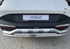 Тюнинг внедорожника Защита заднего бампера KIA Sportage 2022 комплектация GT-Line (кроме комплектации Style и X-Line)