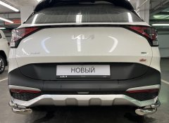Тюнинг внедорожника Защита заднего бампера KIA Sportage 2022 комплектация GT-Line (кроме комплектации Style и X-Line)