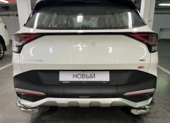 Тюнинг внедорожника Защита заднего бампера KIA Sportage 2022 комплектация GT-Line (кроме комплектации Style и X-Line)