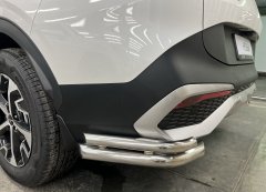 Тюнинг внедорожника Защита заднего бампера KIA Sportage 2022 комплектация GT-Line (кроме комплектации Style и X-Line)
