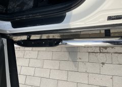 Тюнинг внедорожника Порог труба с проступью KIA Sportage 2022 комплектация GT-Line (кроме комплектации Style и X-Line)