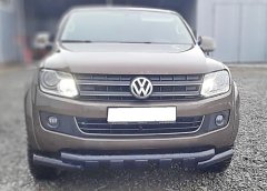 Тюнинг внедорожника Защита переднего бампера Volkswagen Amarok 2009