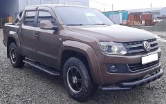 Тюнинг внедорожника Защита переднего бампера Volkswagen Amarok 2009