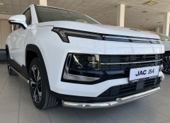 Тюнинг внедорожника Защита переднего бампера JAC JS4 2022
