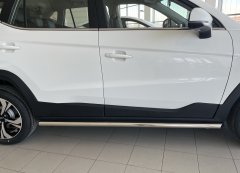 Тюнинг внедорожника Защита штатного порога труба JAC JS4 2022