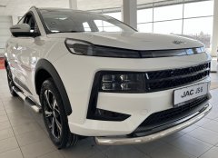 Тюнинг внедорожника Защита переднего бампера JAC JS6 2022