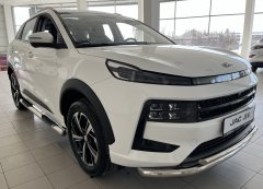 Тюнинг внедорожника Порог труба с проступью JAC JS6 2022