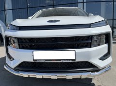 Тюнинг внедорожника Защита переднего бампера JAC JS6 2022