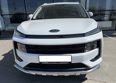 Тюнинг внедорожника Защита переднего бампера JAC JS6 2022