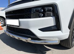 Тюнинг внедорожника Защита переднего бампера JAC JS6 2022