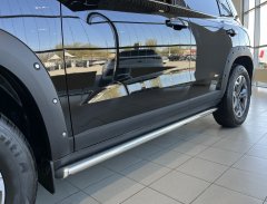 Тюнинг внедорожника Защита штатного порога труба Haval Dargo X 2023