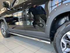 Тюнинг внедорожника Защита штатного порога труба Haval Dargo X 2023