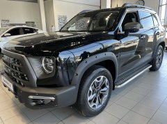Тюнинг внедорожника Пороги с накладным листом Haval Dargo X 2023