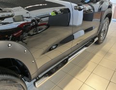 Тюнинг внедорожника Порог труба с проступью Haval Dargo X 2023