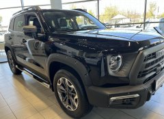 Тюнинг внедорожника Порог труба с проступью Haval Dargo X 2023