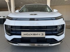 Тюнинг внедорожника Защита переднего бампера Москвич Москвич 3 2022
