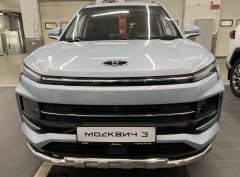 Тюнинг внедорожника Защита переднего бампера Москвич Москвич 3 2022