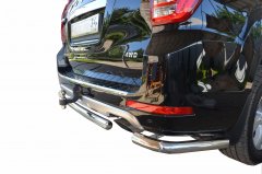 Тюнинг внедорожника Защита заднего бампера Haval H9 2018 рестайлинг