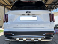 Тюнинг внедорожника Защита заднего бампера KIA Sorento MQ4 2020
