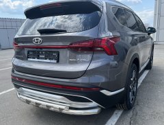 Тюнинг внедорожника Защита заднего бампера Hyundai Santa Fe 2021