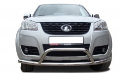 Тюнинг внедорожника Защита переднего бампера Great Wall Wingle 5 2011